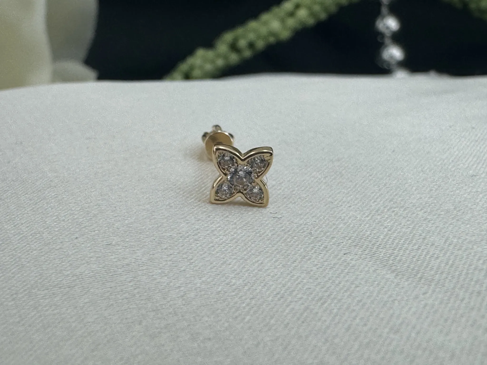 Taşlı 4 Yaprak Şans Tragus