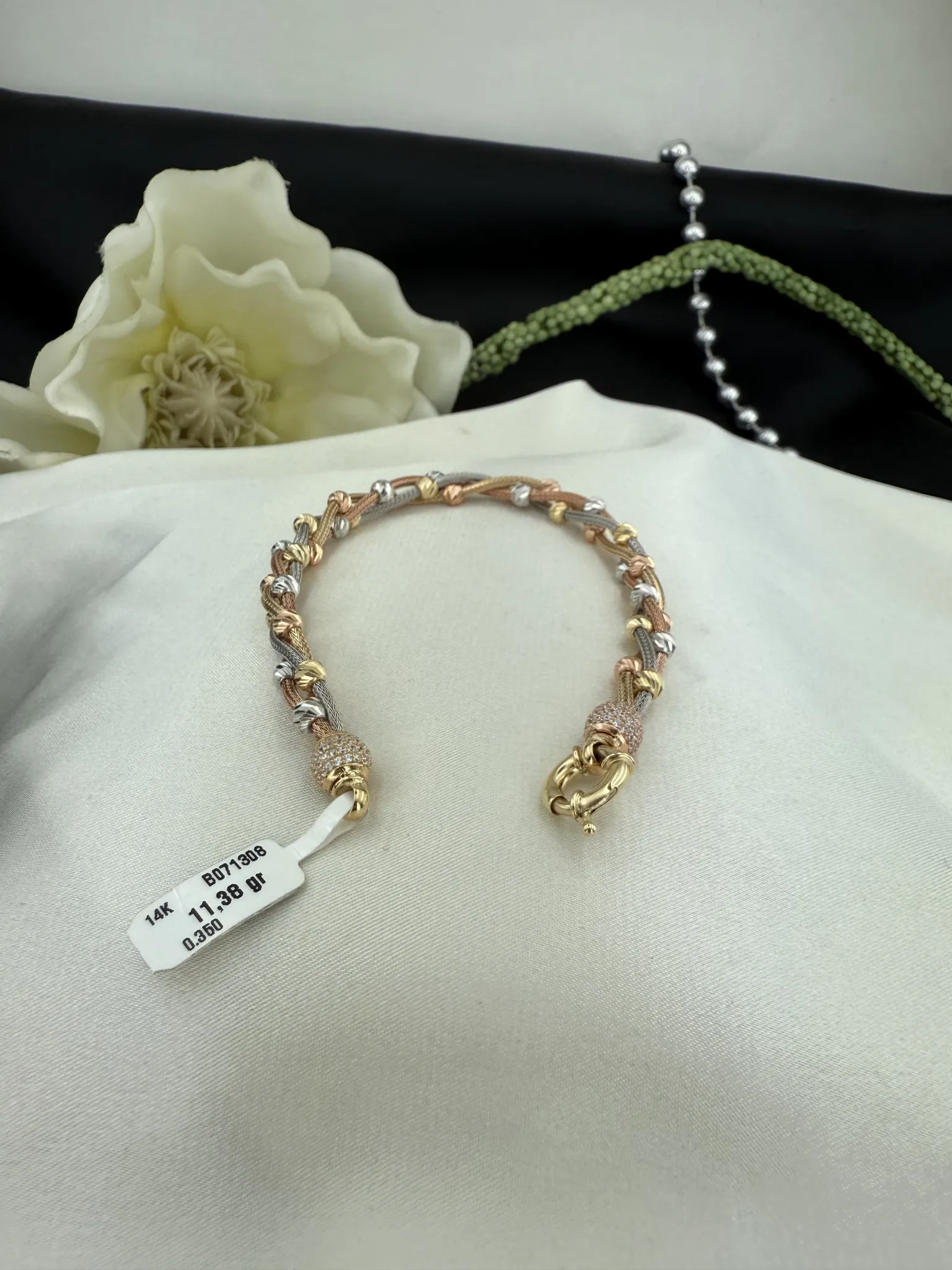 3 Renk Burgu Dorika Bileklik