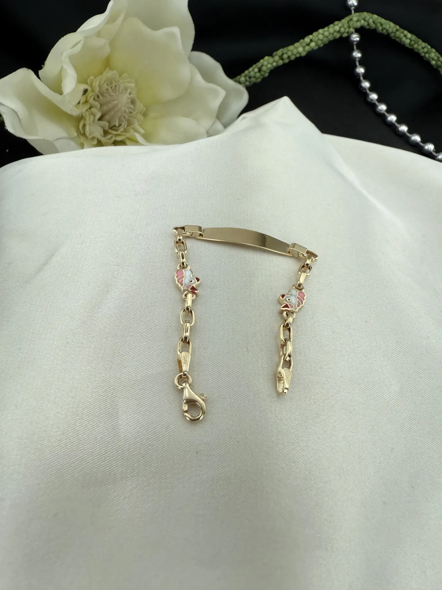 Mineli atlı plakalı çocuk künyesi 