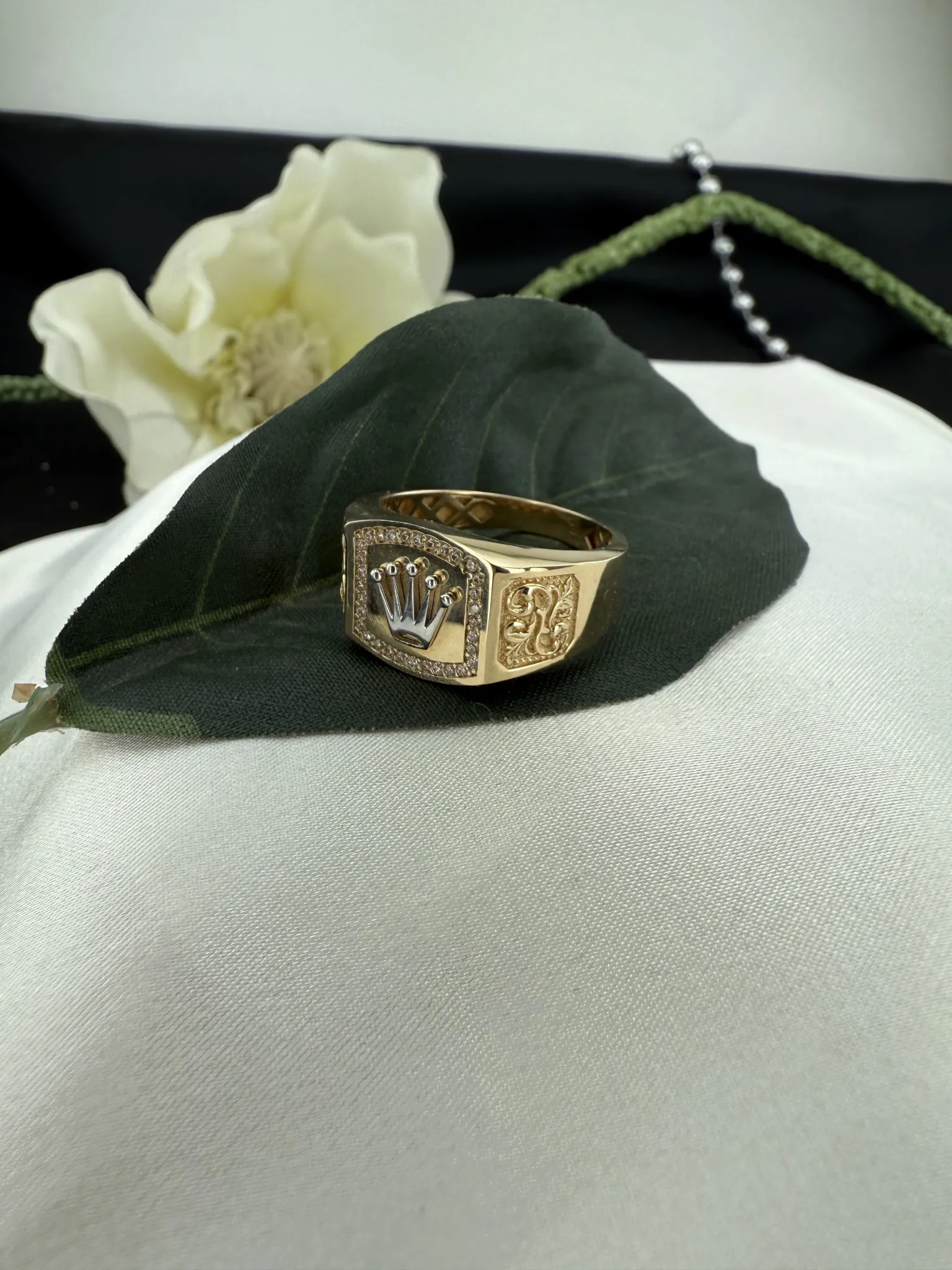 Taşlı Kral Erkek Yüzüğü