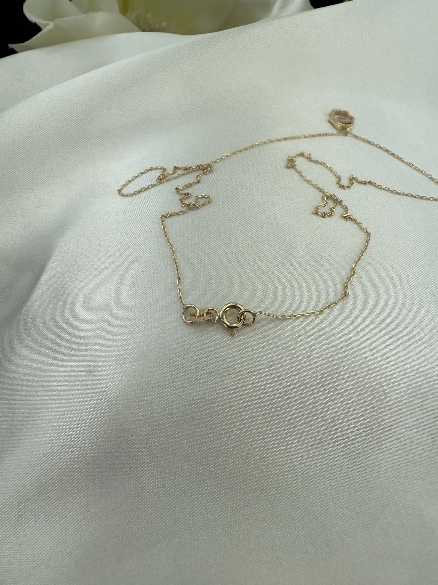 Mavi Taşlı Göz Kolye