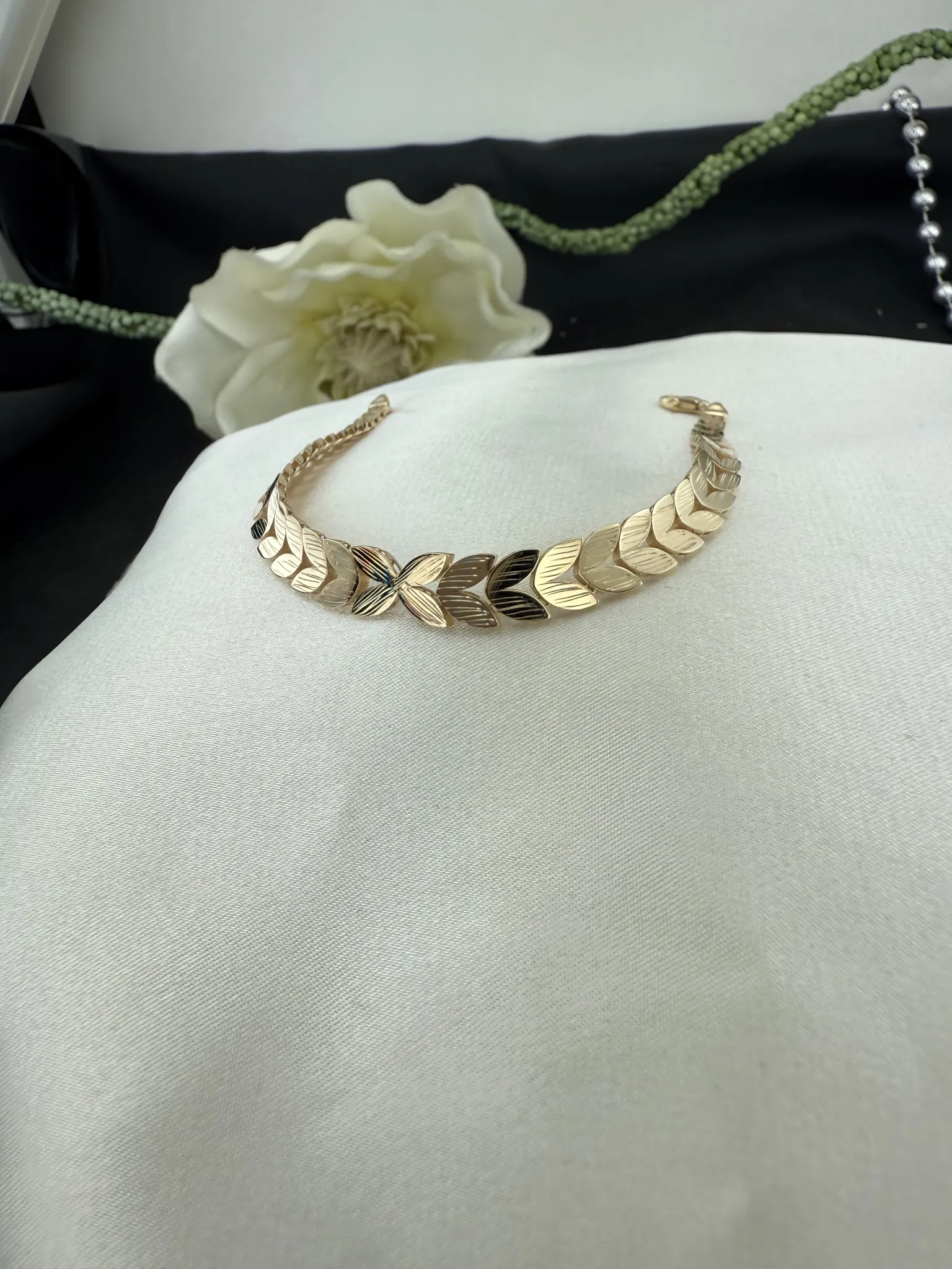 Taşsız Desenli İtalyan Bileklik