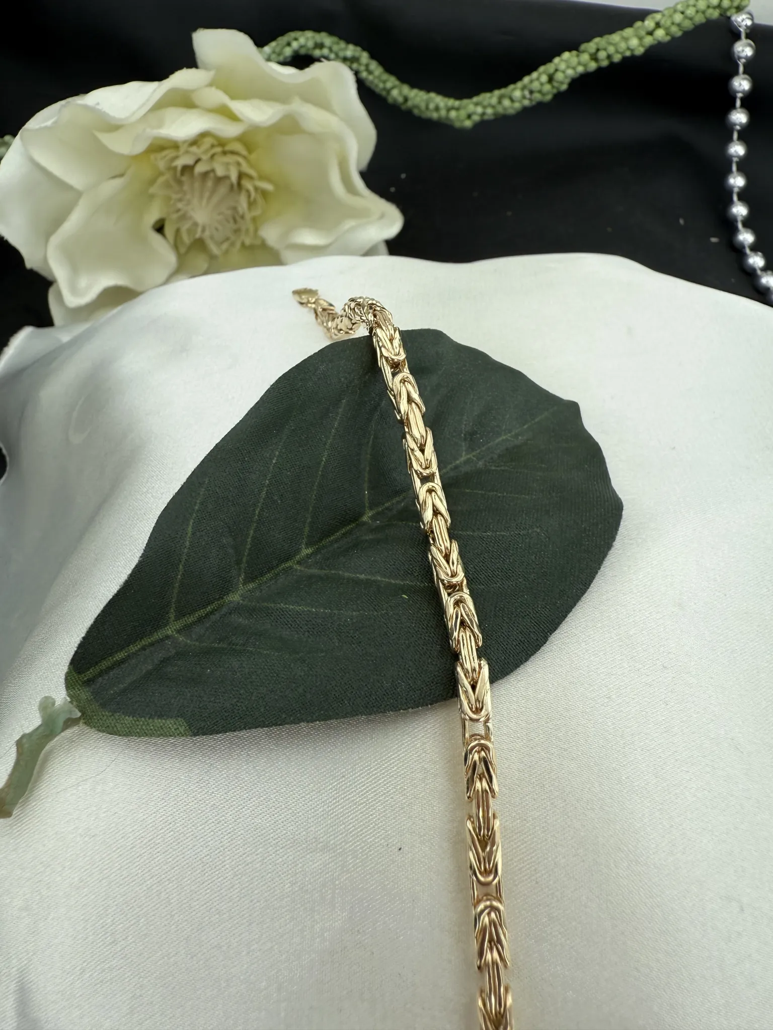 Unisex Taşsız Kral kolye Bilekliği