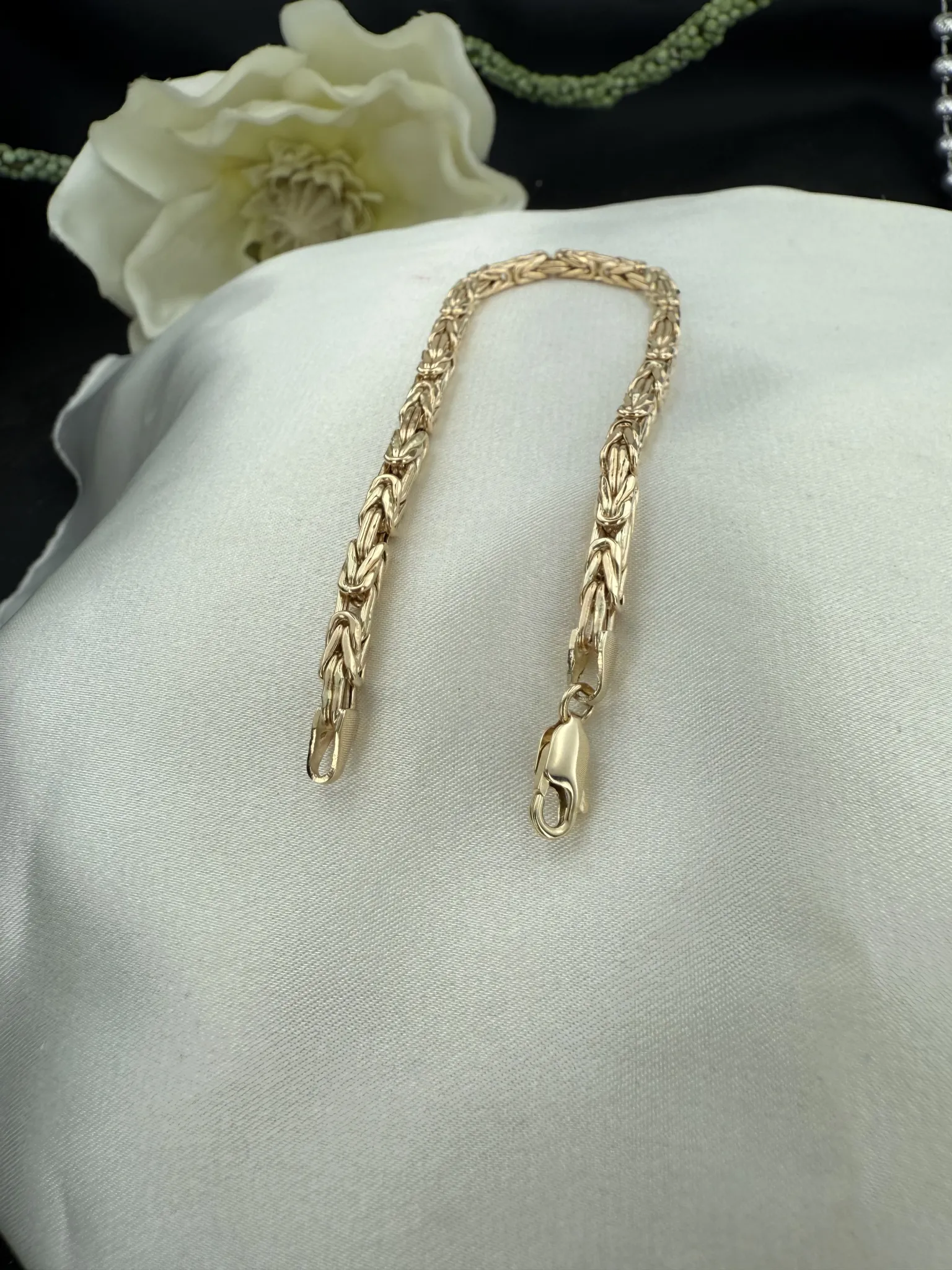 Unisex Taşsız Kral kolye Bilekliği