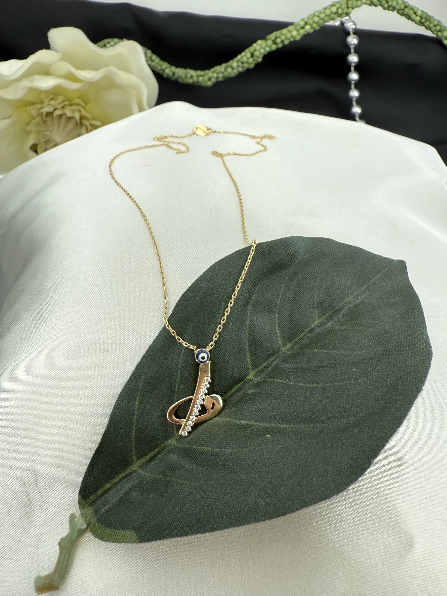 Taşlı Özel Tasarım Kolye