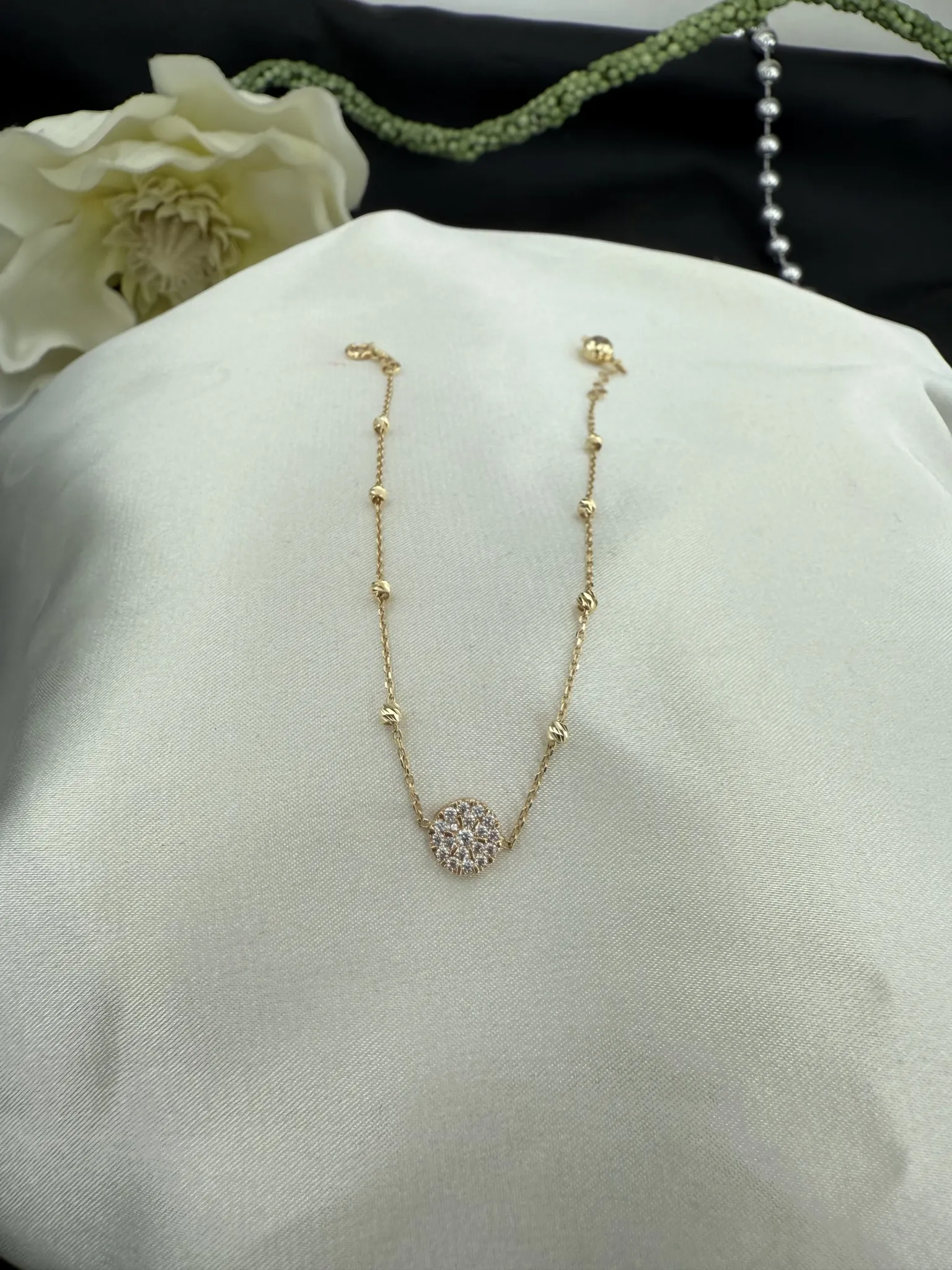 Taşlı Dorika Toplu Bileklik