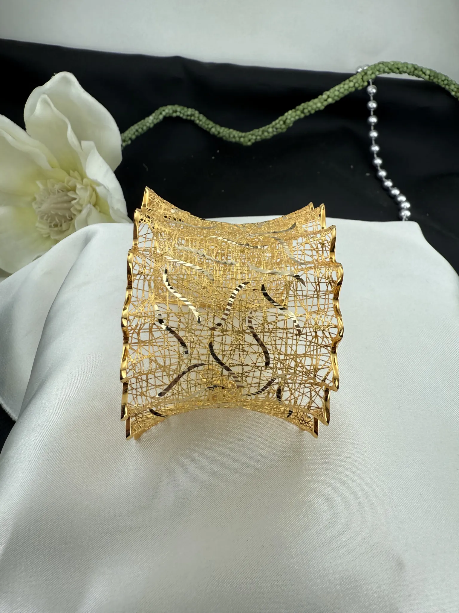 Taşsız Telkari Kelepçe