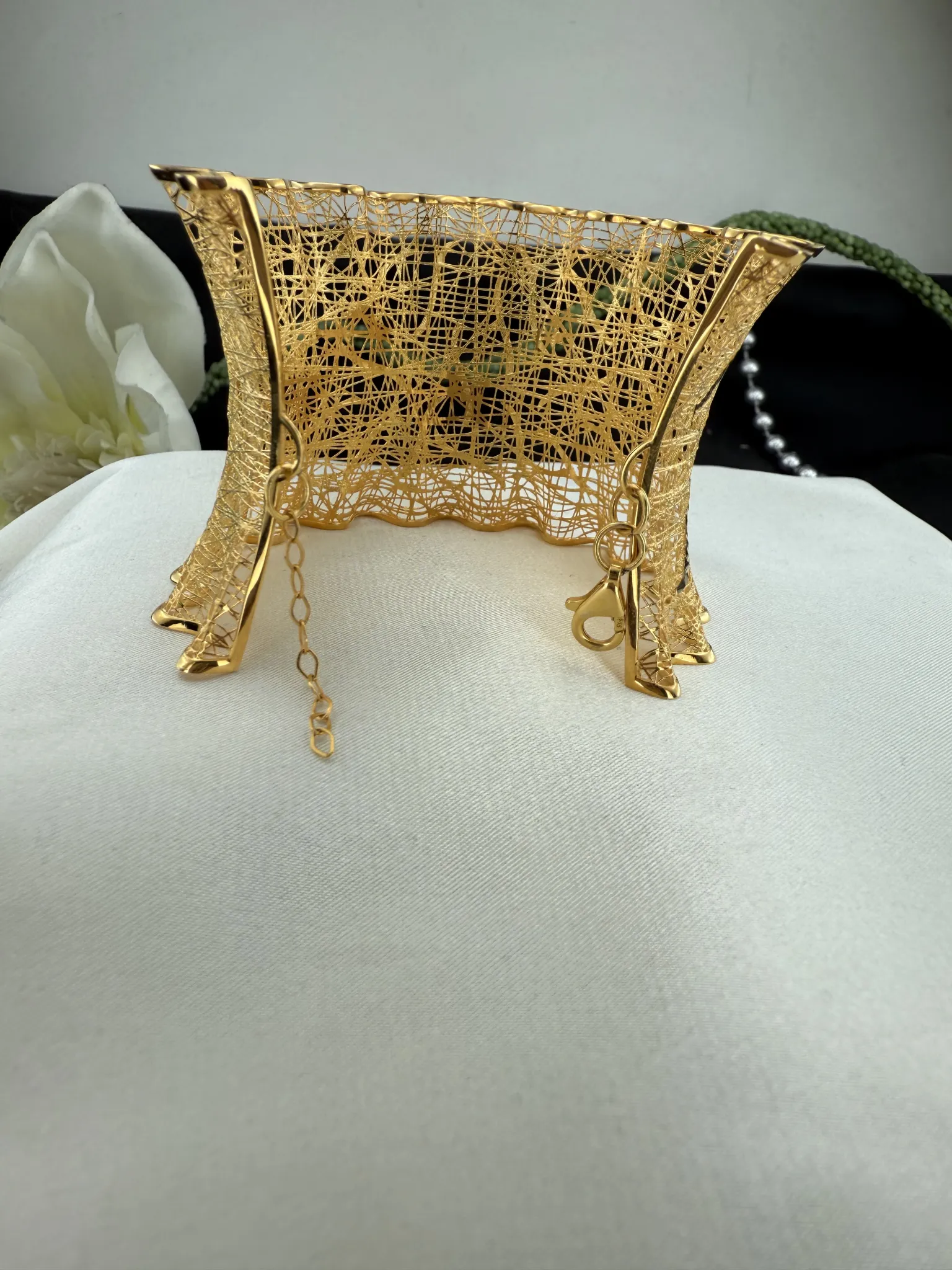 Taşsız Telkari Kelepçe