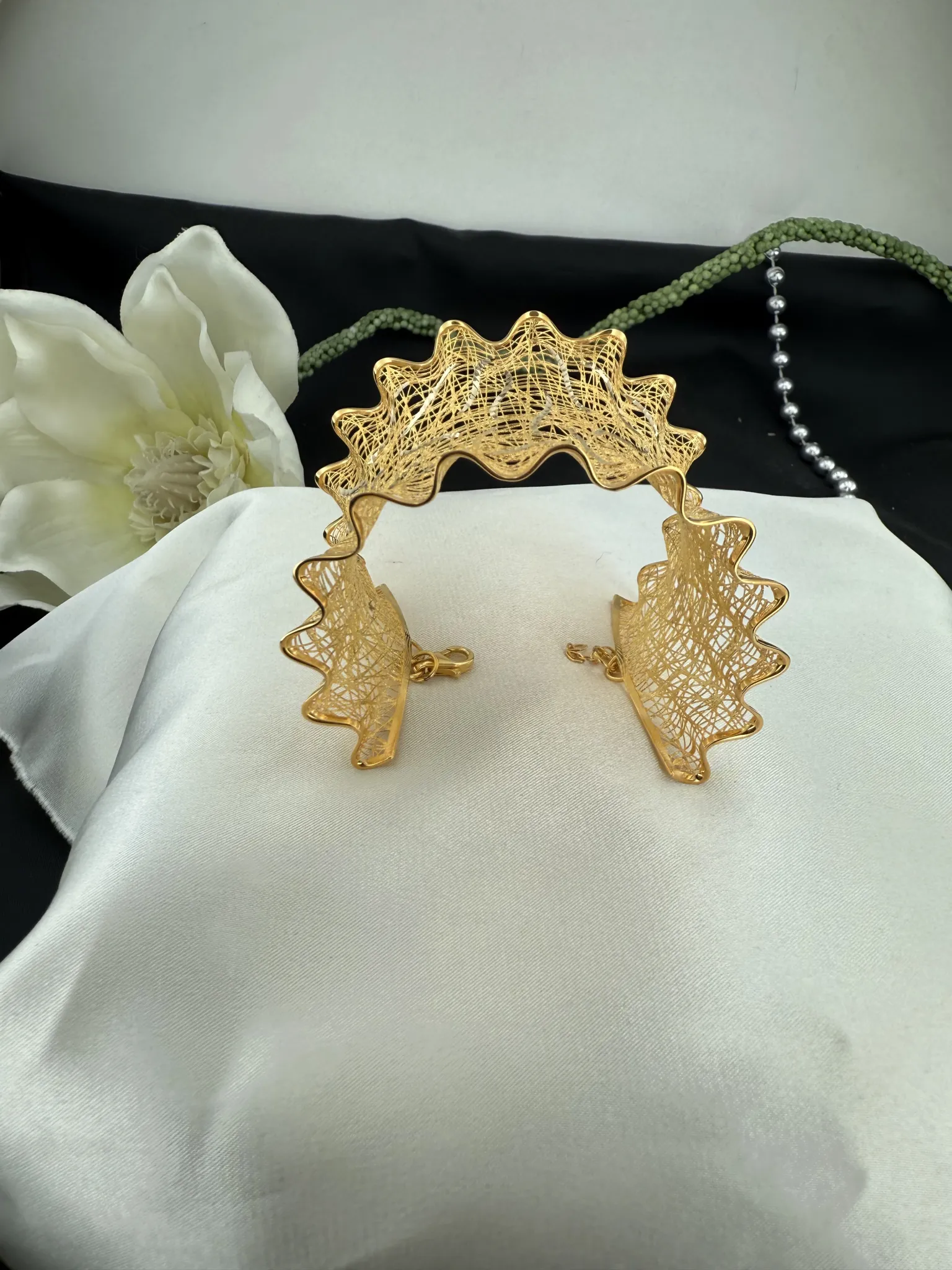 Taşsız Telkari Kelepçe