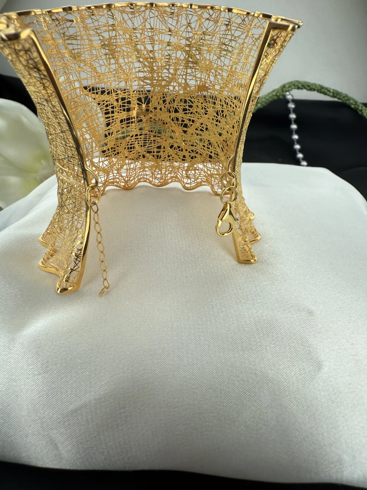 Taşsız Telkari Kelepçe