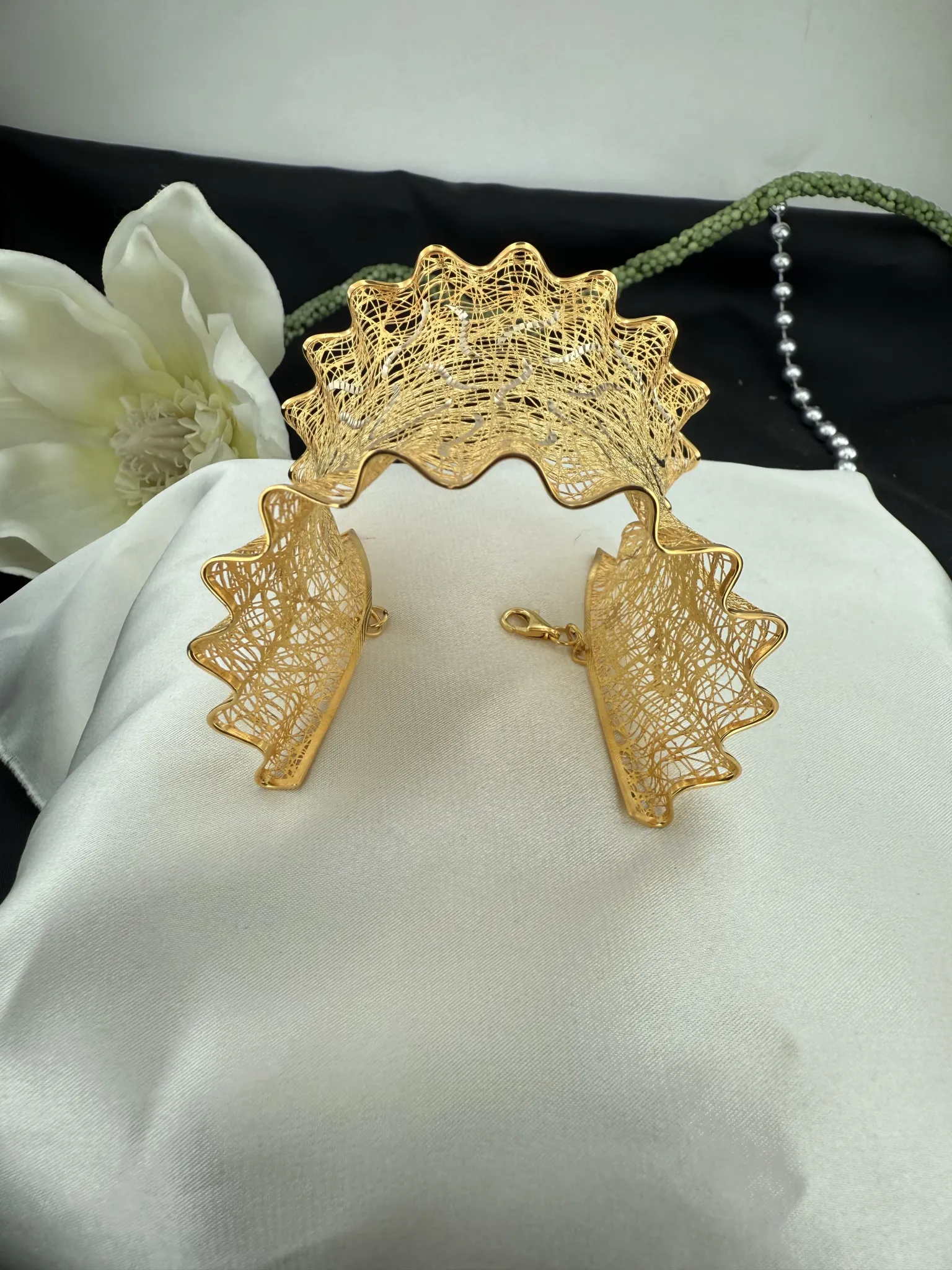 Taşsız Telkari Kelepçe