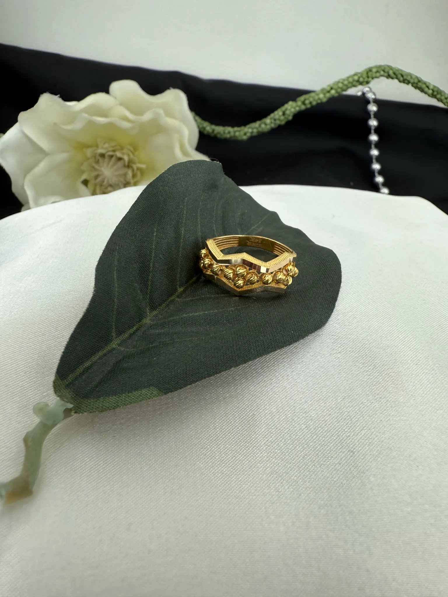 Taşsız Dorika Top Yüzük