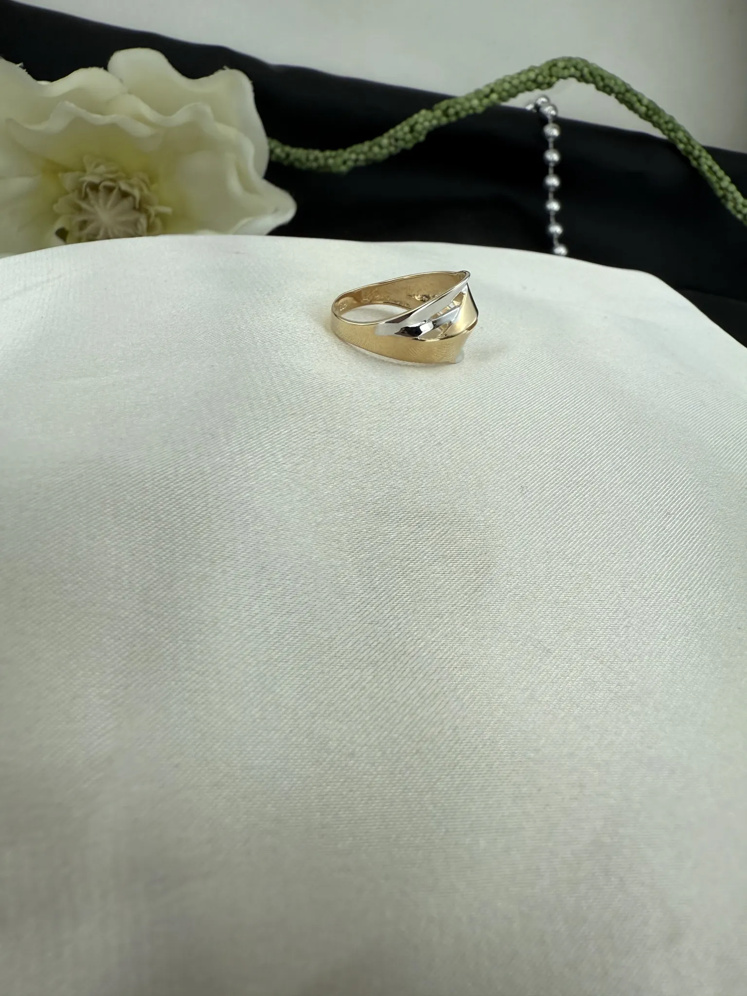 Taşsız İki Renk Yüzük