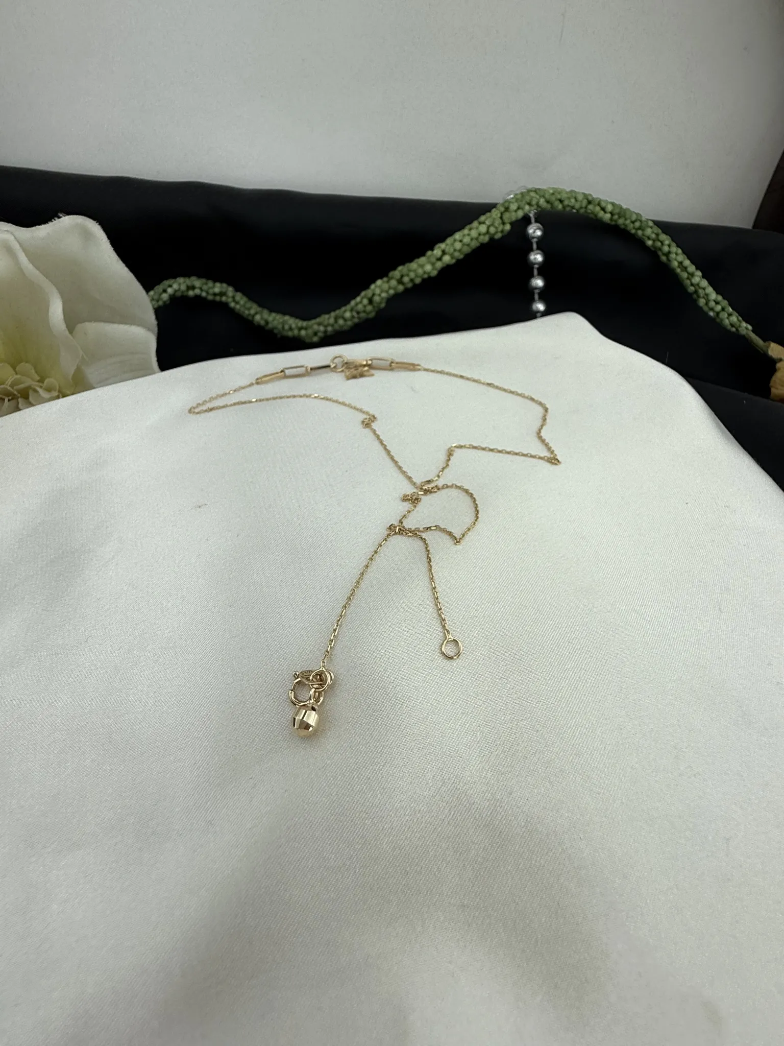 Özel Tasarım Taşlı Ataç Kuzey Yıldızı Kolye