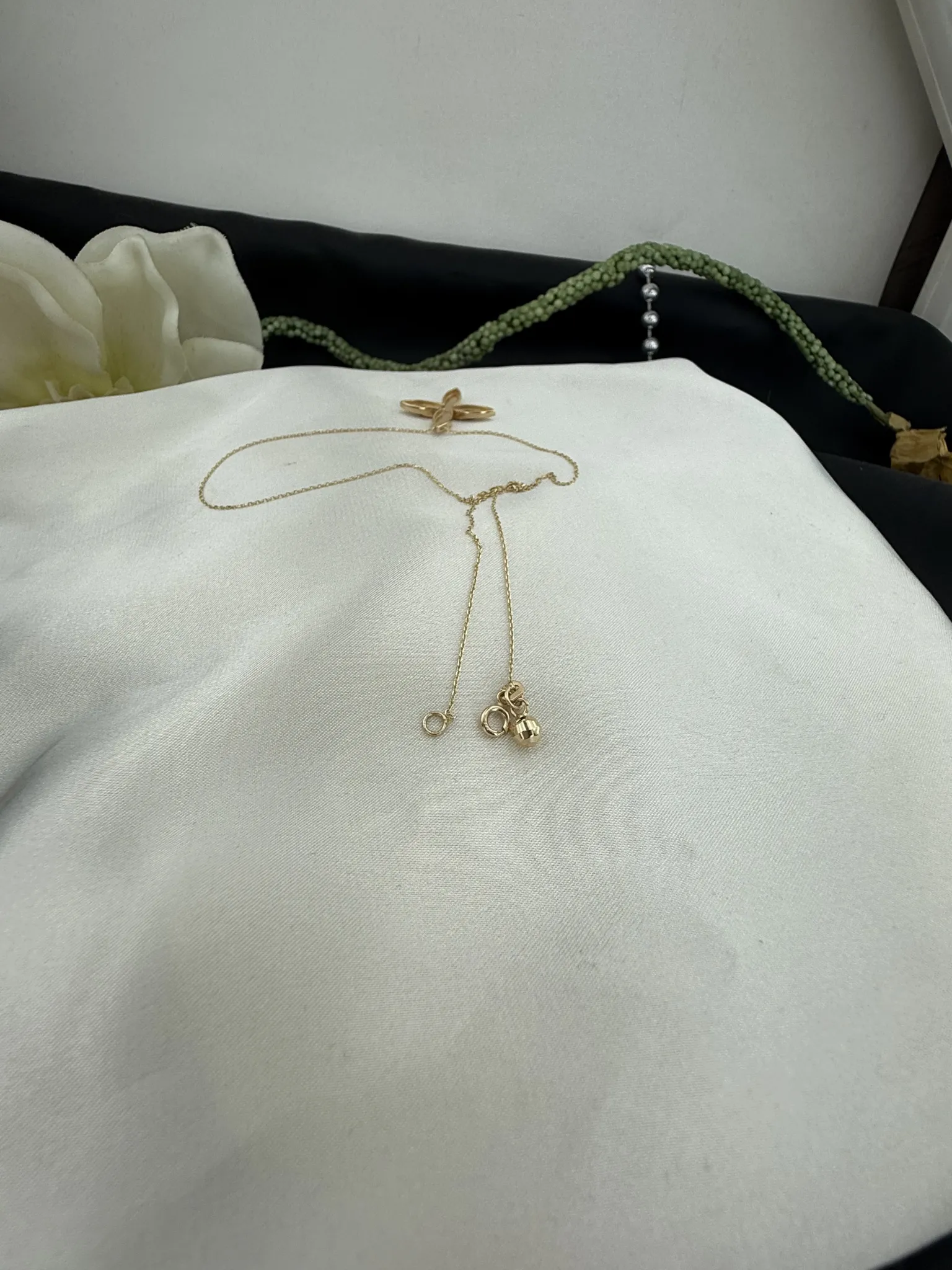 Taşlı İtalyan Kolye