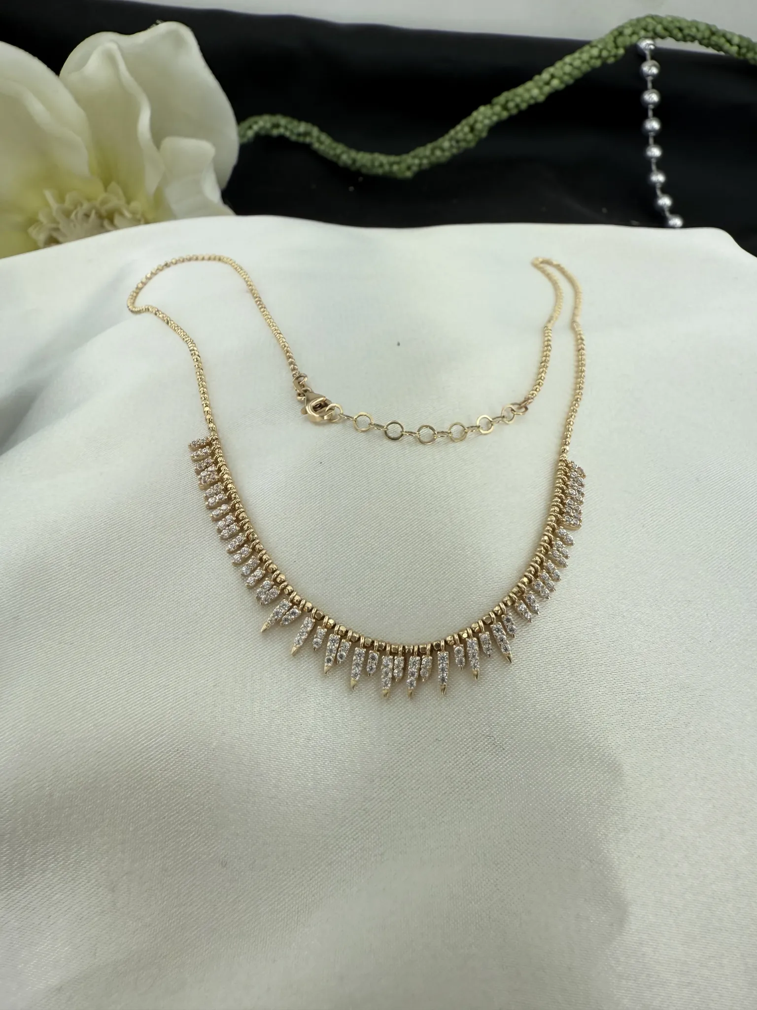 Özel Tasarım İtalyan Taşlı Kolye