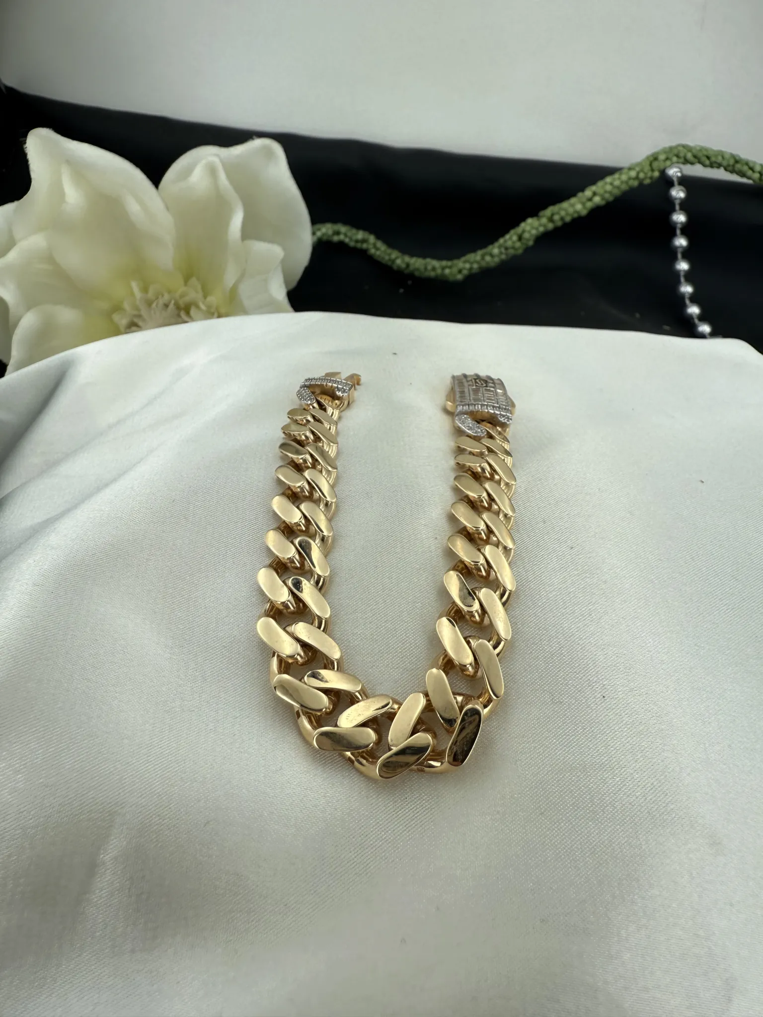 Taşlı İtalyan Gurmet Bileklik