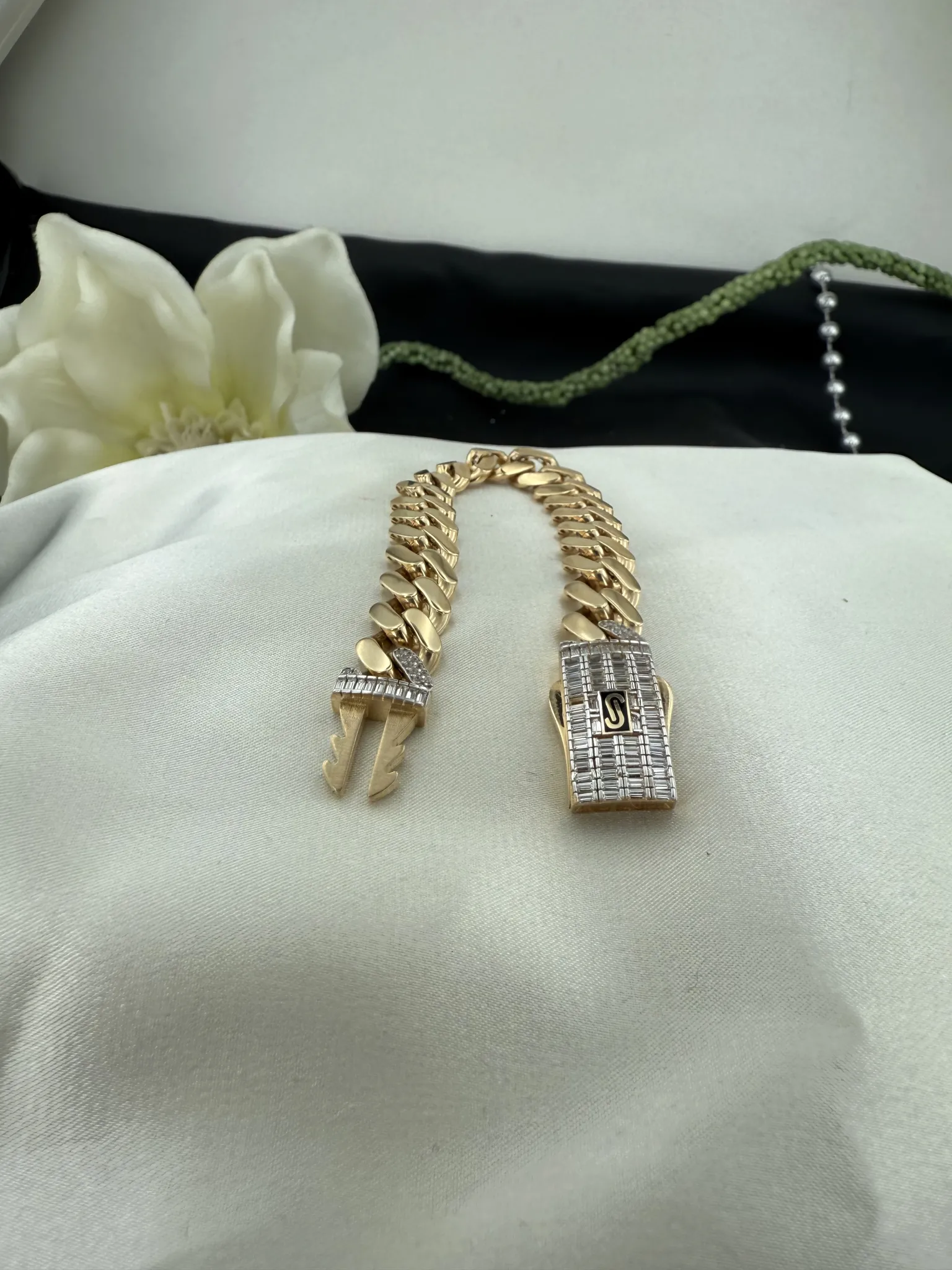 Taşlı İtalyan Gurmet Bileklik