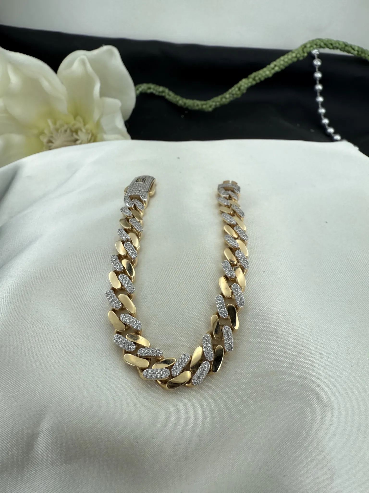 Taşlı İtalyan Gurmet Bileklik