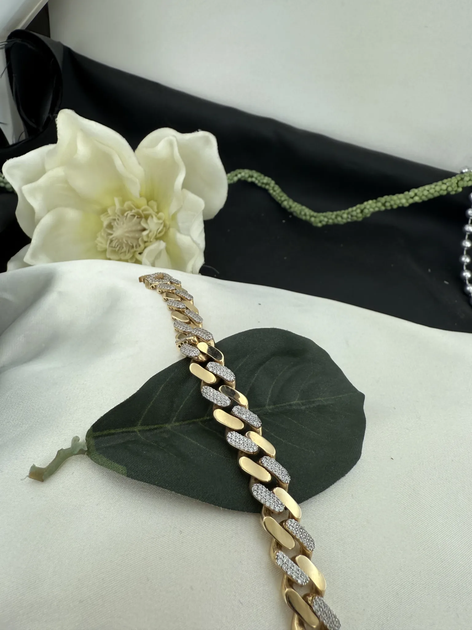 Taşlı İtalyan Gurmet Bileklik