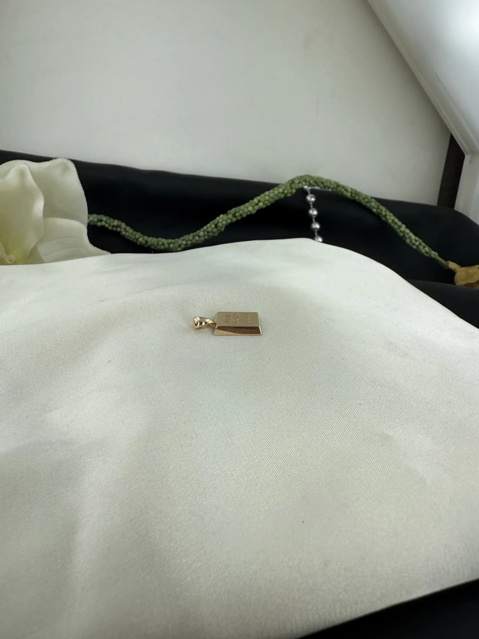 Taşsız Külçe Kolye Ucu