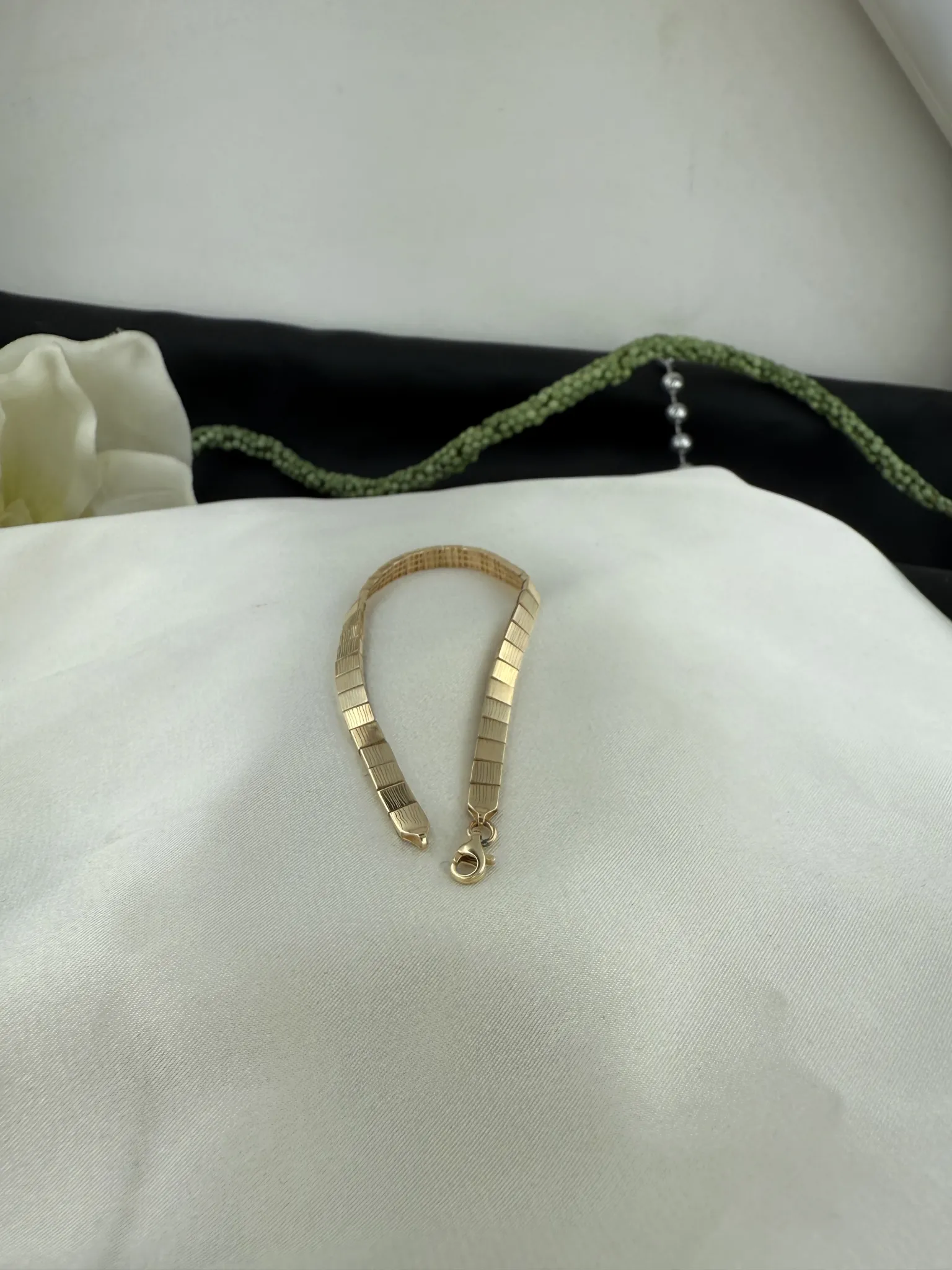 Taşsız Desenli İtalyan Bileklik