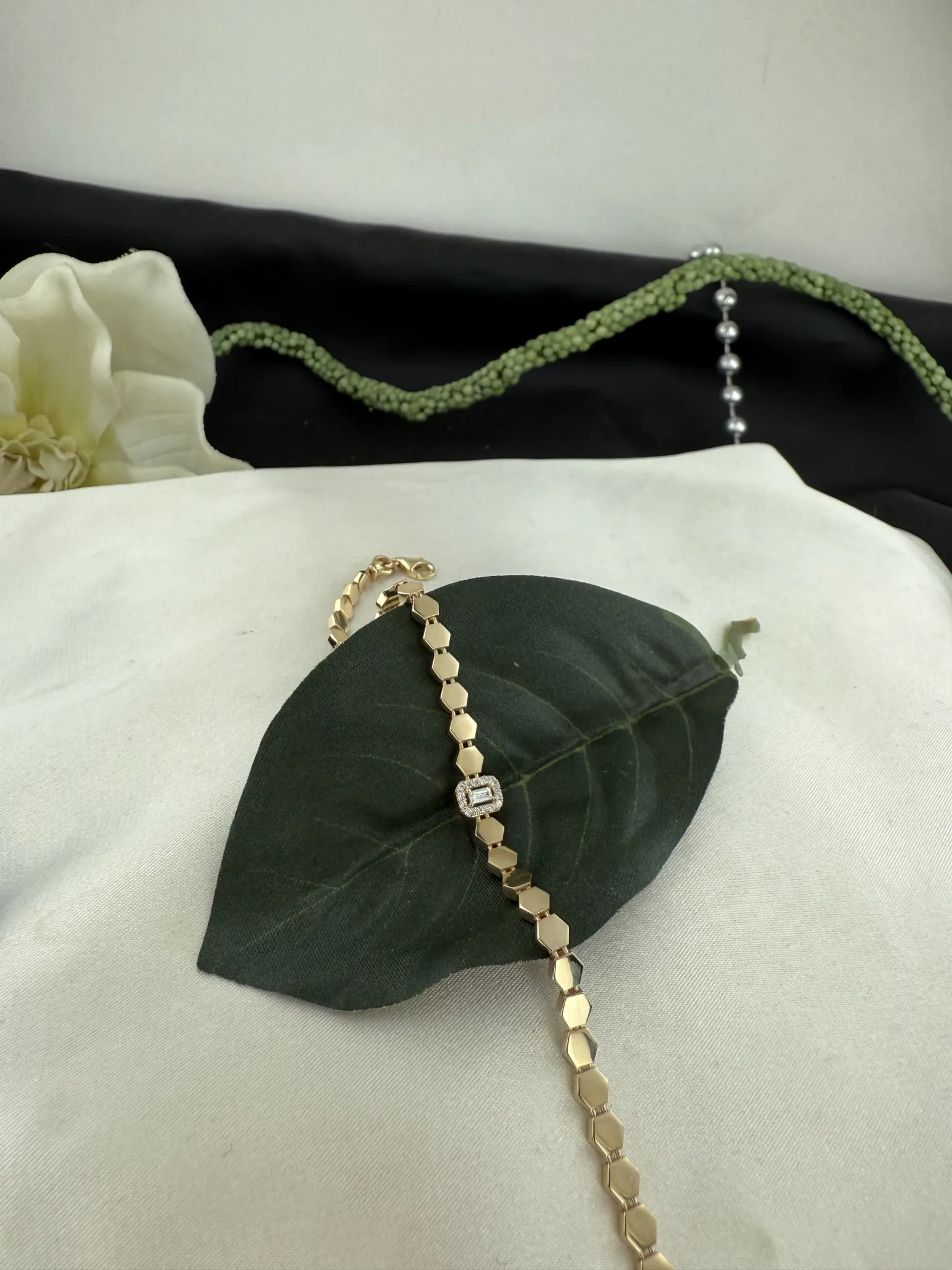 Özel Tasarım Taşlı Baget Bileklik