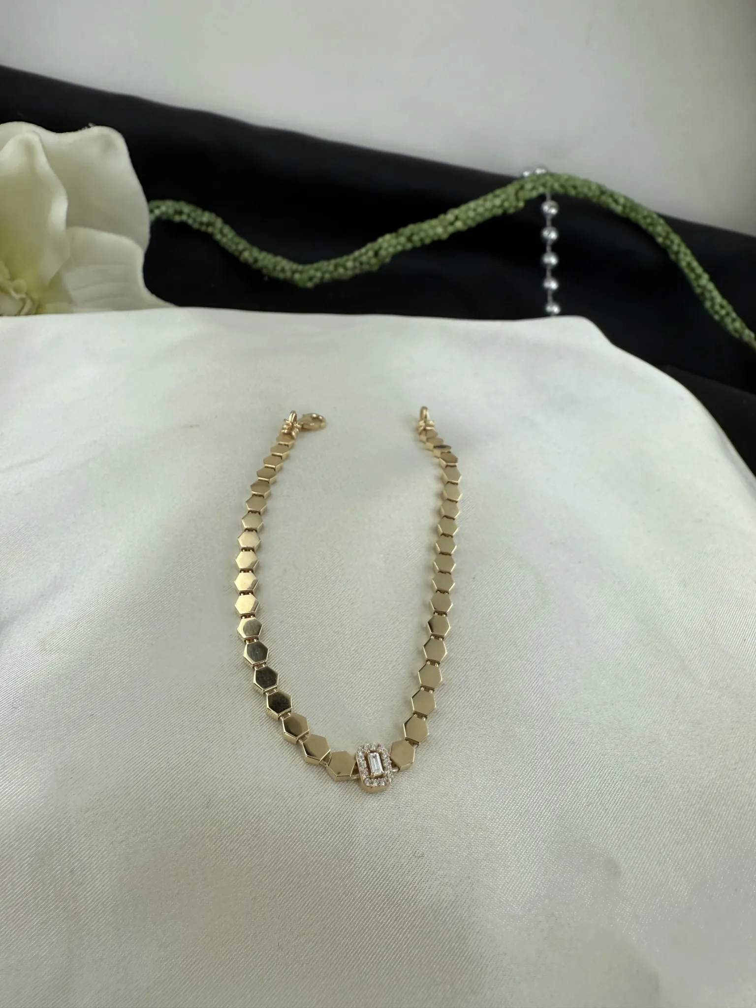 Özel Tasarım Taşlı Baget Bileklik