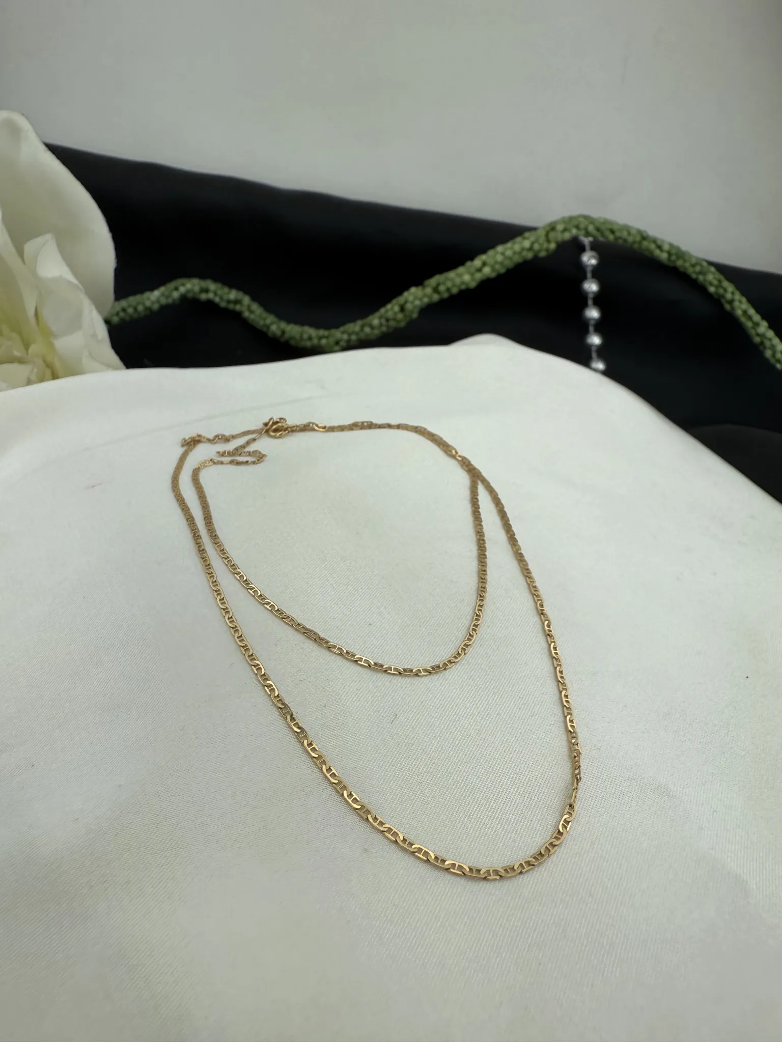 Unisex Taşsız Zincir