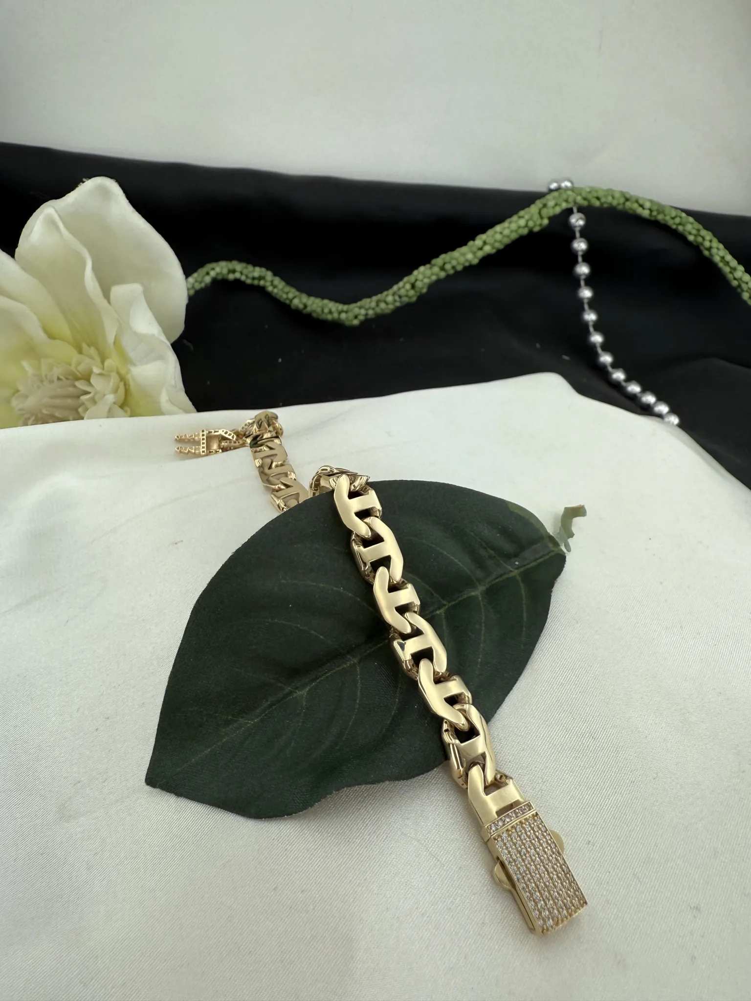 Özel Tasarım Taşlı İtalyan Bileklik