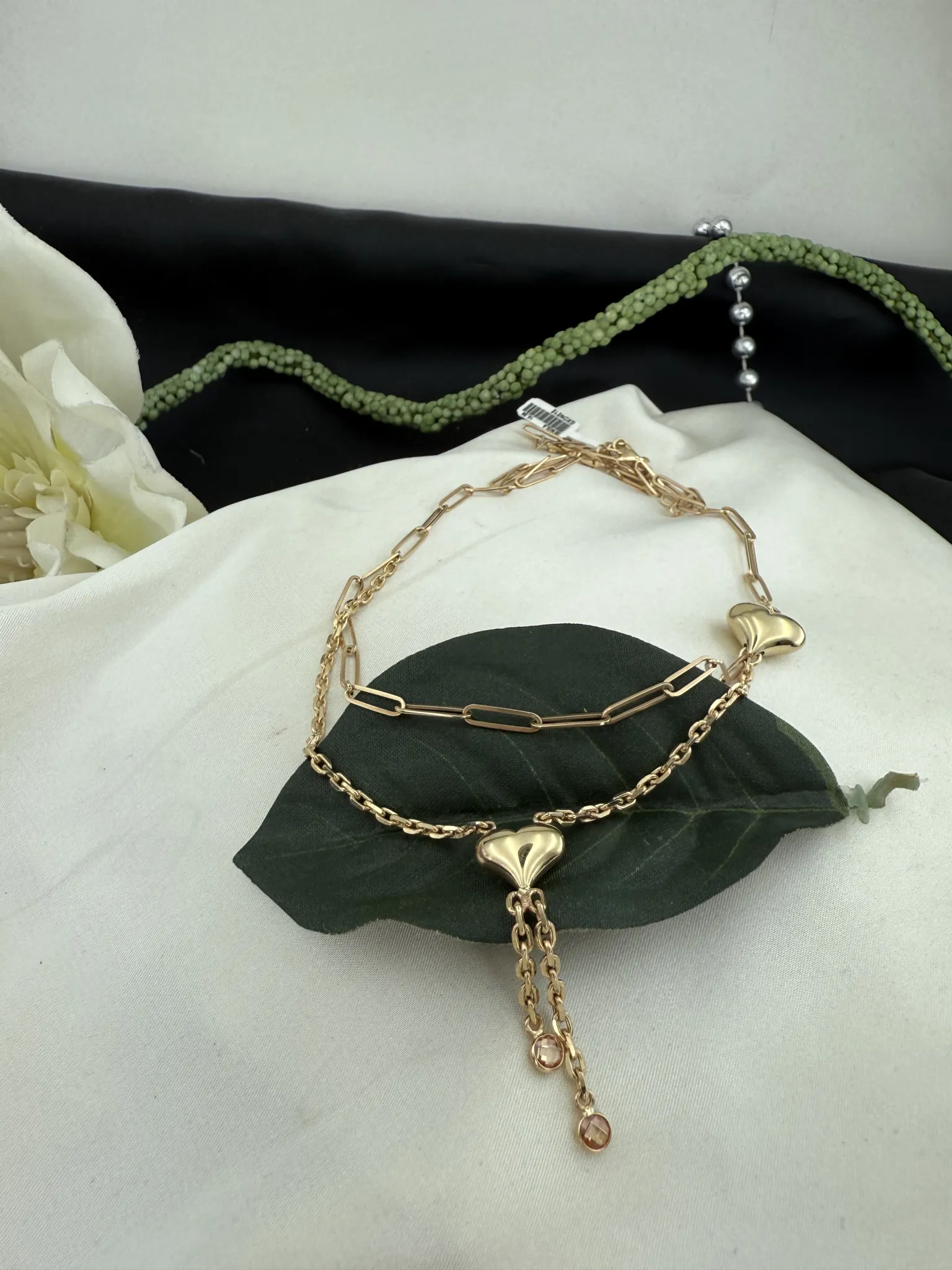 Özel Tasarım Yaşsız İtalyan Kalp Kolye