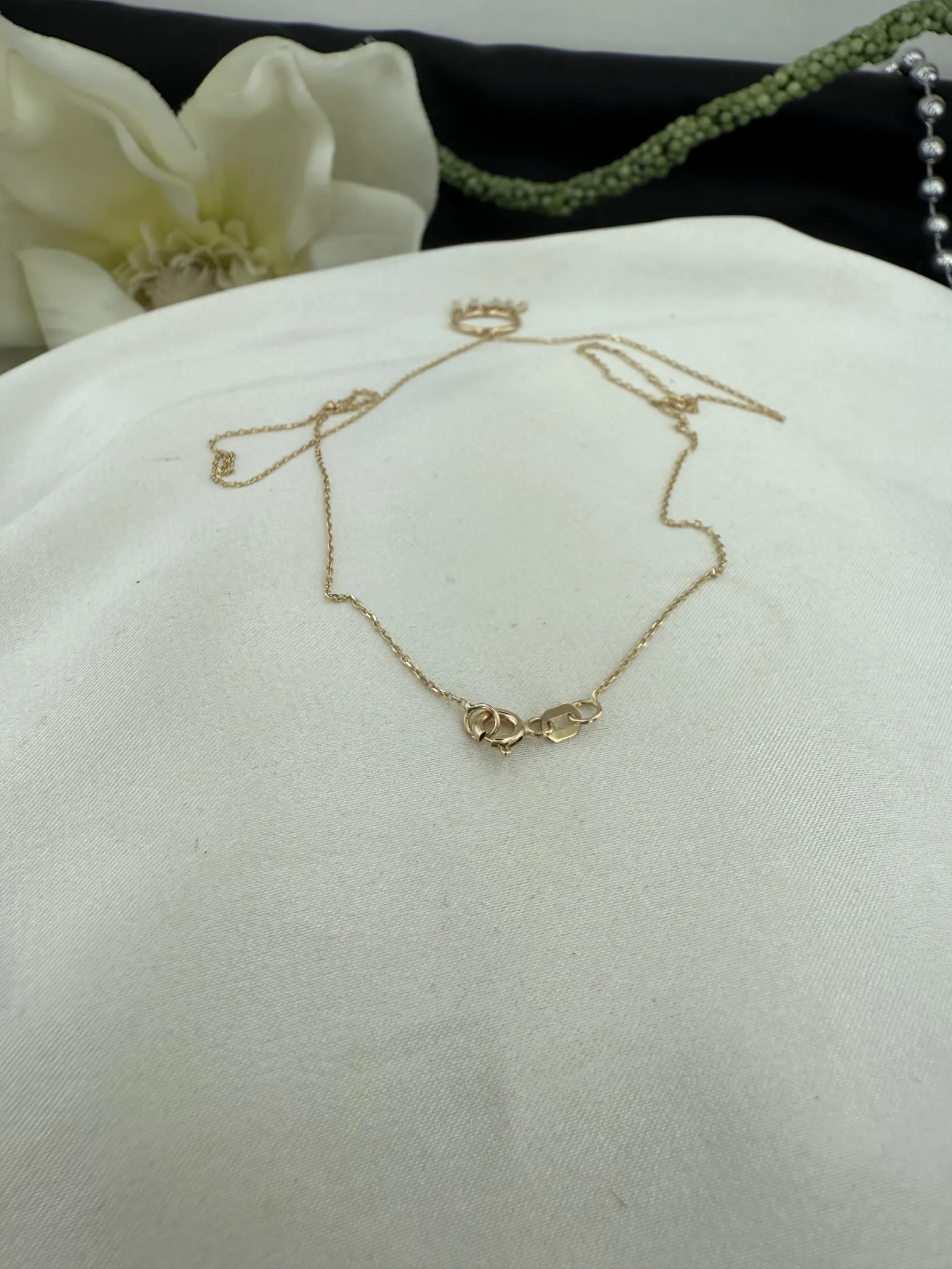 Baget Taşlı Özel Tasarım Kolye