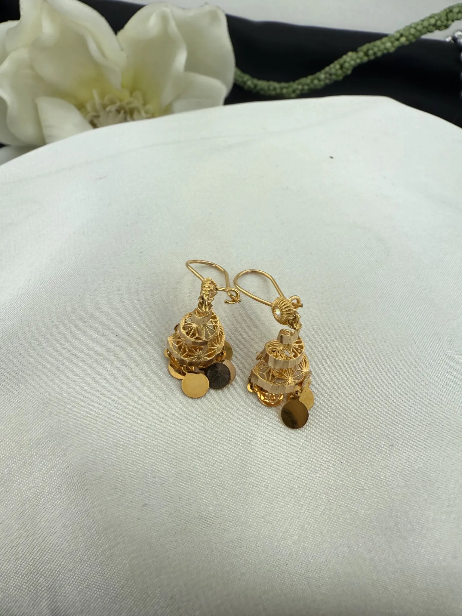 Taşsız Özel Tasarım Pullu Küpe