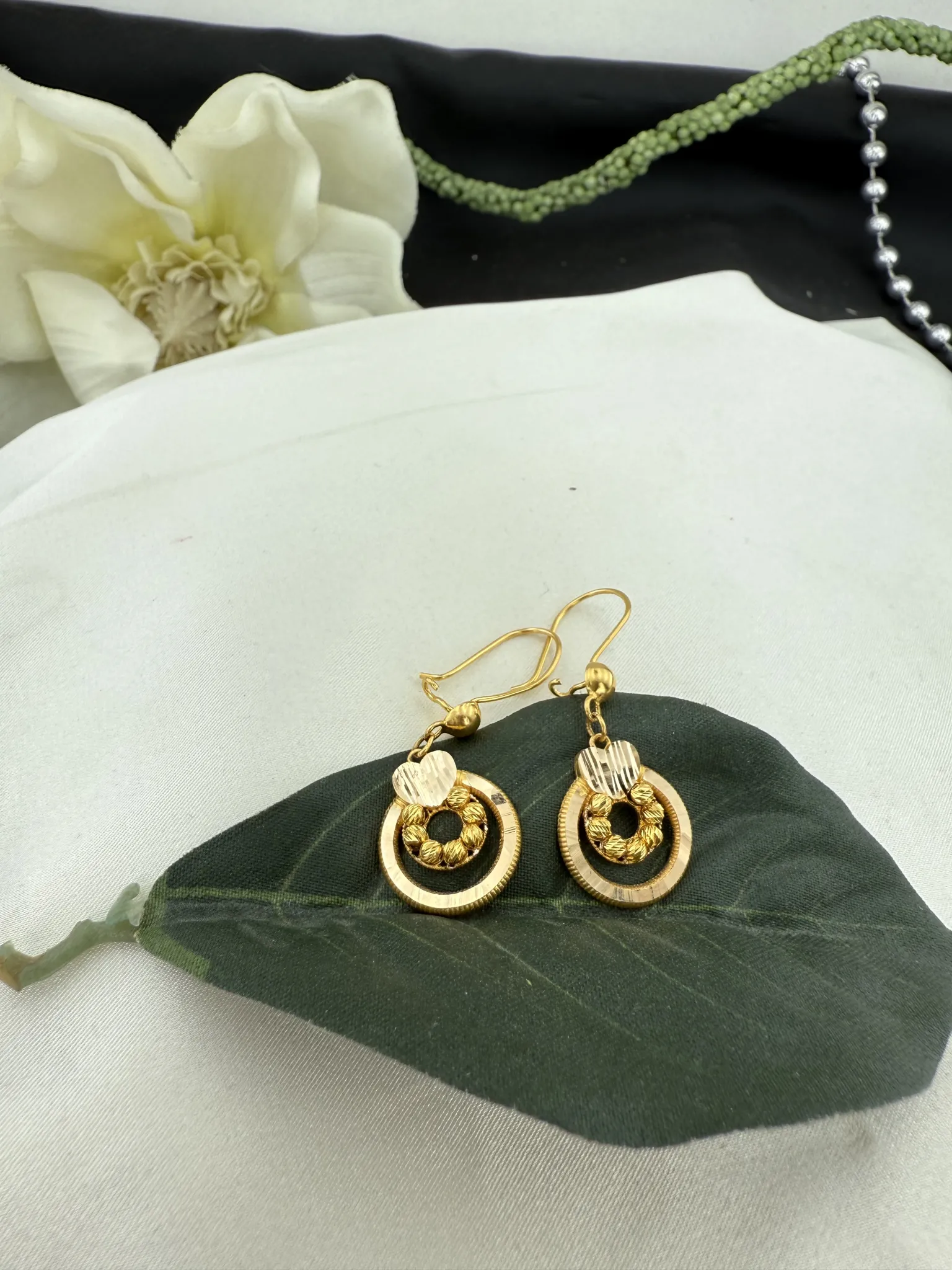 Taşsız Dorika Toplu Küpe